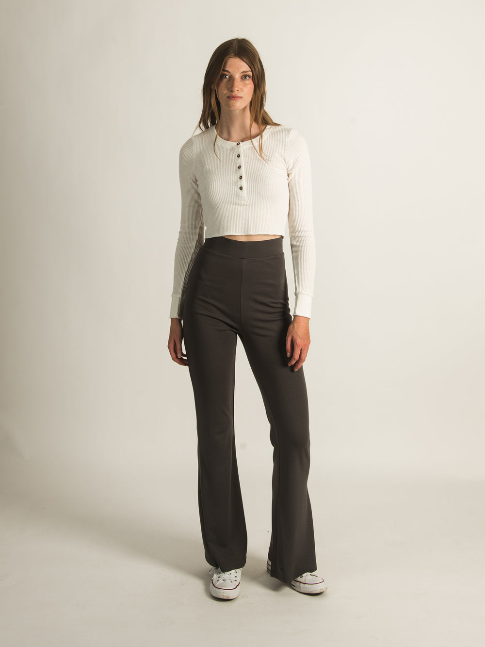 HARLOW HIGH RISE FLARE PANTS - CLEARANCE