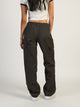 HARLOW HARLOW LOW RISE CARGO PANT - CHARCOAL - Boathouse