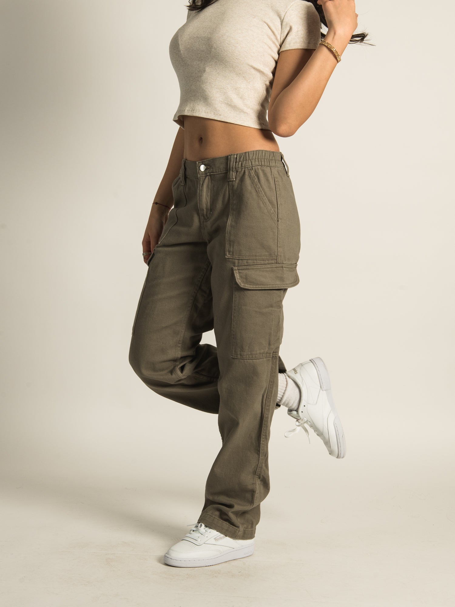 HARLOW LOW RISE CARGO PANT - CLEARANCE