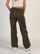 HARLOW HARLOW PAXTON PARACHUTE PANT - ARMY - Boathouse