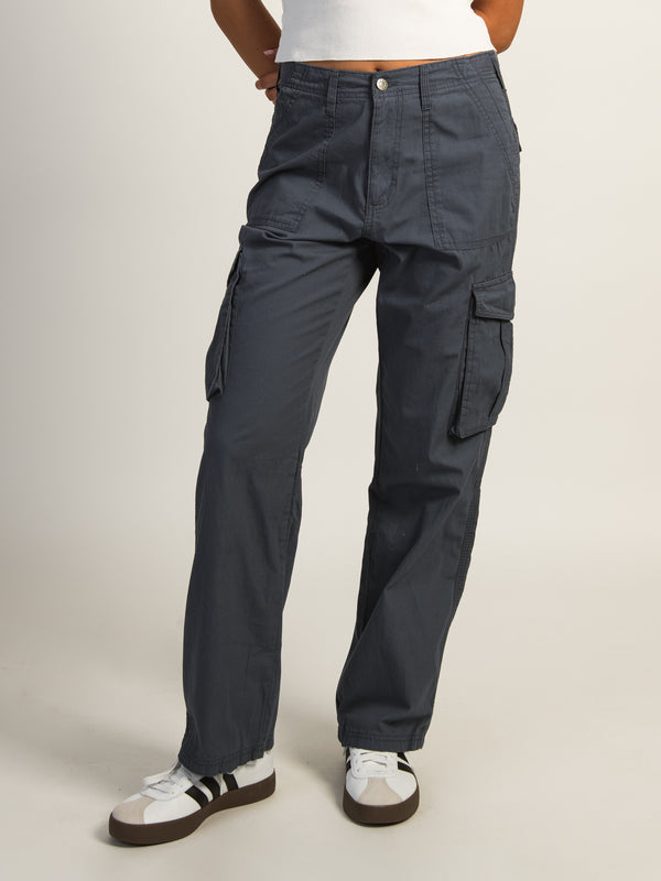 HARLOW PAIGE CARGO PANT - INDIGO