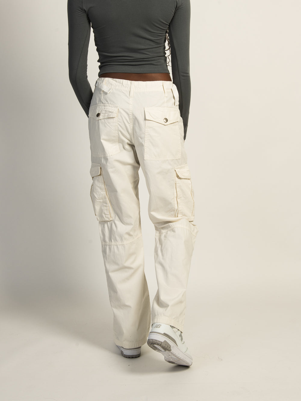 HARLOW SELENA CARGO PANT - OFF WHITE