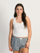 HARLOW HARLOW LAUREN TANK TOP - WHITE - Boathouse