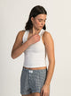 HARLOW HARLOW LAUREN TANK TOP - WHITE - Boathouse