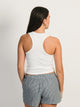 HARLOW HARLOW LAUREN TANK TOP - WHITE - Boathouse