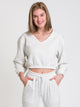 HARLOW HARLOW KAILAH V-NECK SWEATSHIRT - CLEARANCE - Boathouse