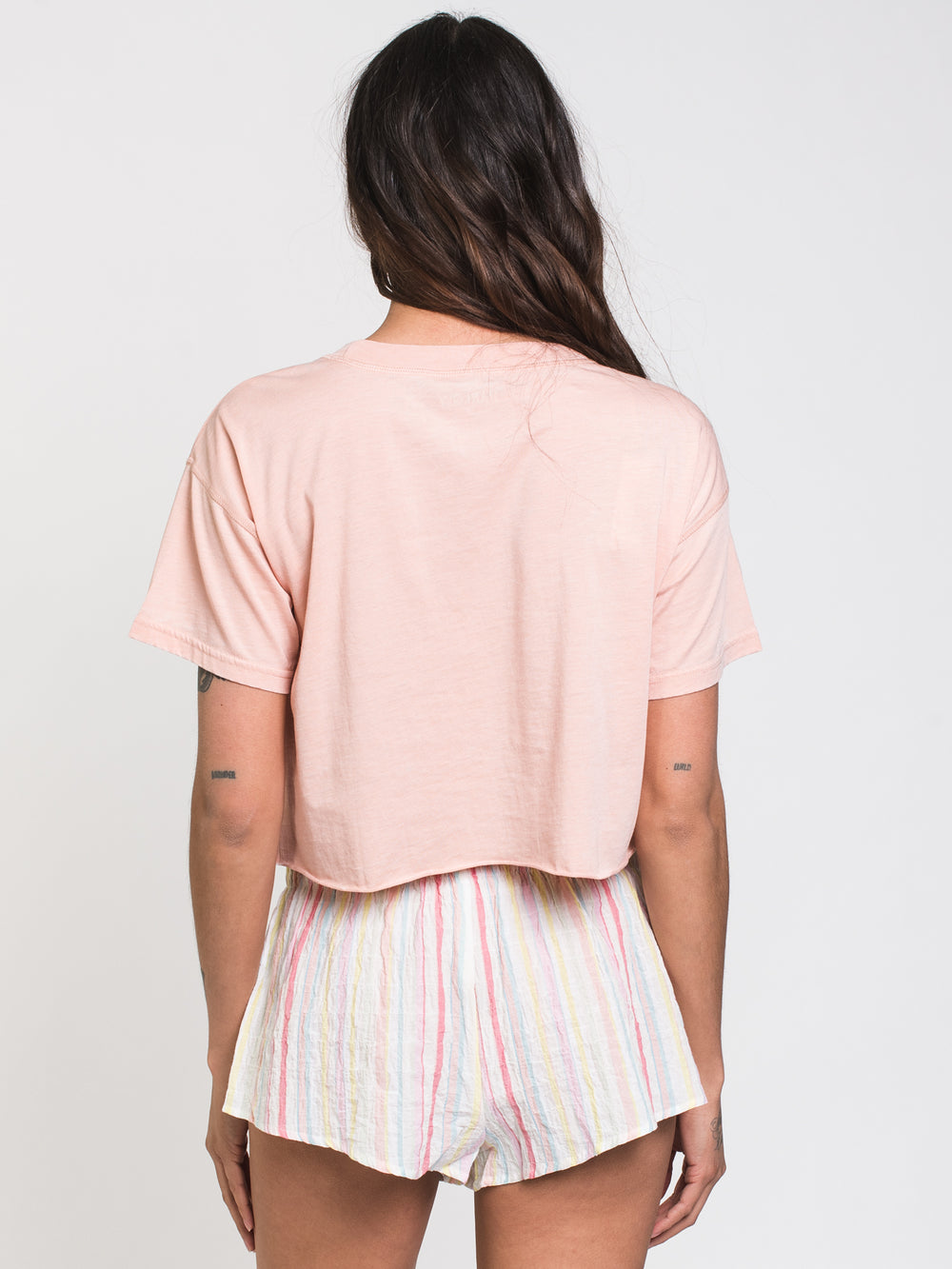 HARLOW ASHLYN BURNOUT TEE - CLEARANCE