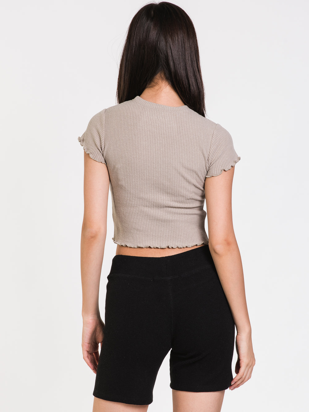 HARLOW ALLIE RIBBED TEE - CLEARANCE