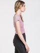 HARLOW HARLOW ALLIE RIBBED TEE - CLEARANCE - Boathouse