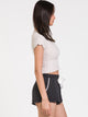 HARLOW HARLOW ALLIE RIBBED TEE - CLEARANCE - Boathouse