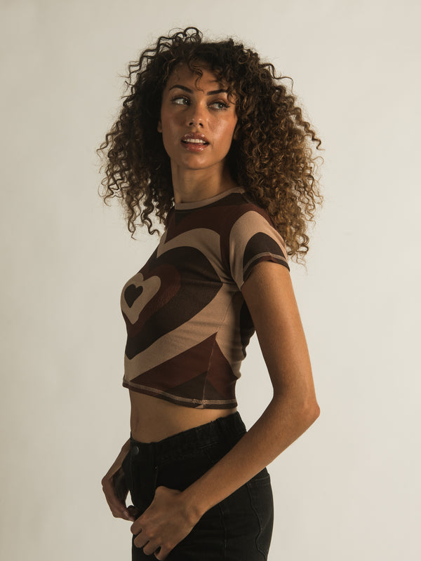 HARLOW ALLIE PRINT TEE - CLEARANCE