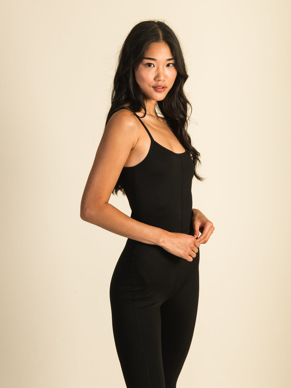 HARLOW RUBY ROMPER - BLACK - BLACK