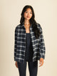 HARLOW HARLOW CAROLINA FLANNEL SHIRT - NAVY - Boathouse