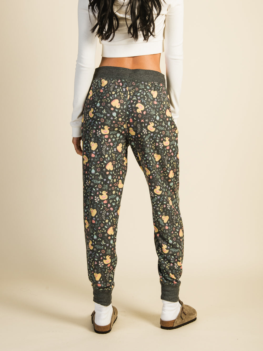 HARLOW AVA LOUNGE PANT - BLACK