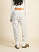 HARLOW HARLOW AVA LOUNGE PANT - IVORY - Boathouse