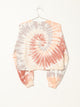 HARLOW HARLOW GISELLE TIE DYE CROPPED CREW - CLEARANCE - Boathouse