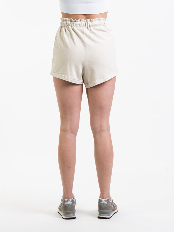 HARLOW GISELLE PAPERBAG FLEECE SHORT - CLEARANCE