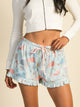 HARLOW HARLOW AVA LOUNGE SHORT - LIGHT BLUE - Boathouse