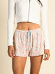 HARLOW HARLOW AVA LOUNGE SHORT - PINK - Boathouse