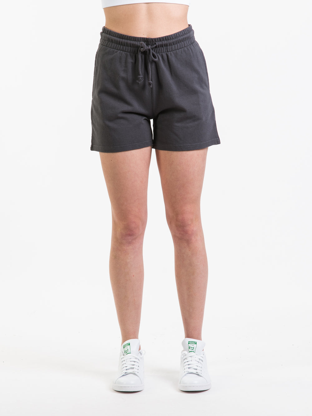 HARLOW FLEECE BERMUDA SOLID SHORT - CLEARANCE