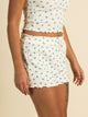 HARLOW HARLOW POINTELLE RUFFLE DITSY SHORT  - CLEARANCE - Boathouse