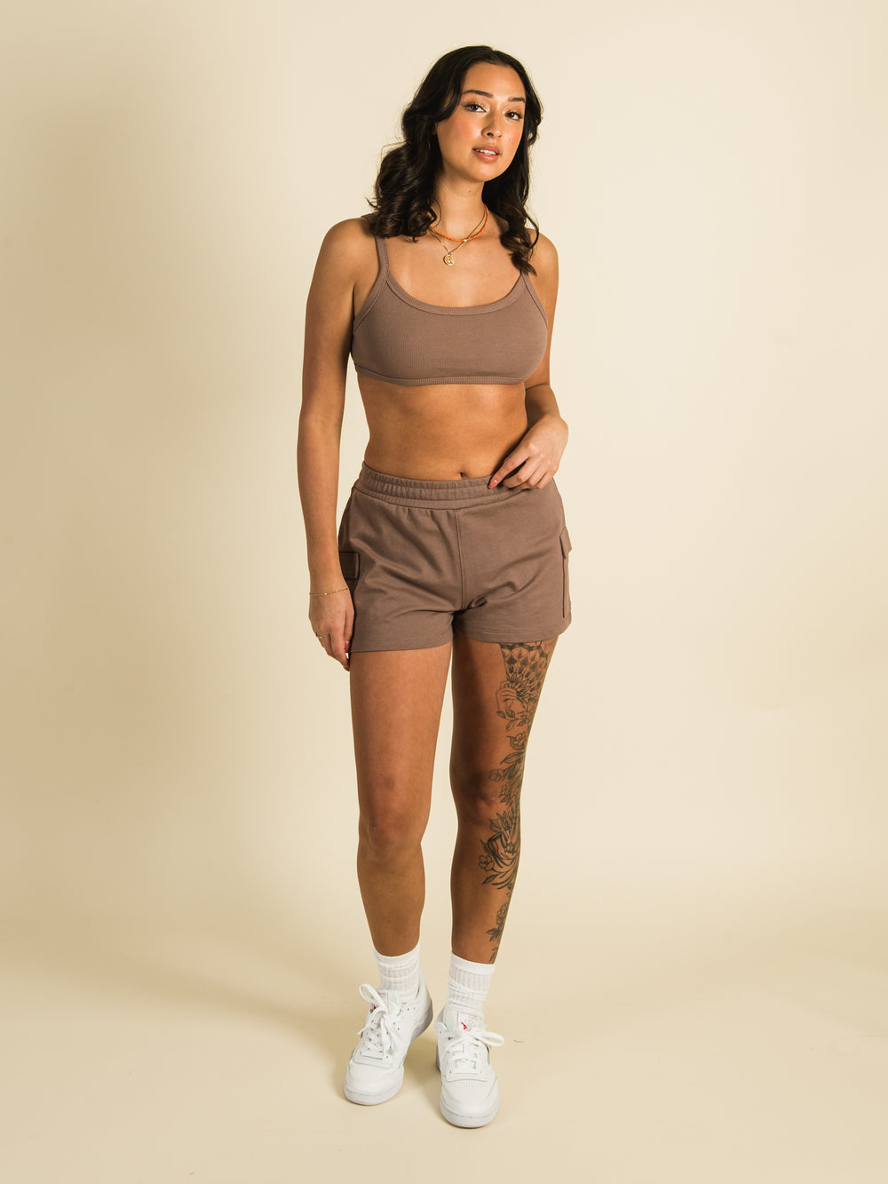 HARLOW HEIDI CARGO FLEECE SHORT  - CLEARANCE