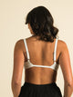 HARLOW HARLOW RIBBED OPEN BACK MELANGE BRALETTE  - CLEARANCE - Boathouse