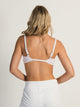 HARLOW HARLOW RIBBED OPEN BACK BRALETTE - LILAC - Boathouse