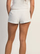 HARLOW HARLOW ALLIE MELANGE WAFFLE SHORT - Boathouse