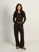 HARLOW HARLOW WINNIE LOUNGE PANT - CHOCOLATE - Boathouse