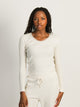 HARLOW HARLOW LILY LONG SLEEVE - OFF WHITE - Boathouse