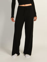 HARLOW MOLLY LOUNGE PANT - BLACK