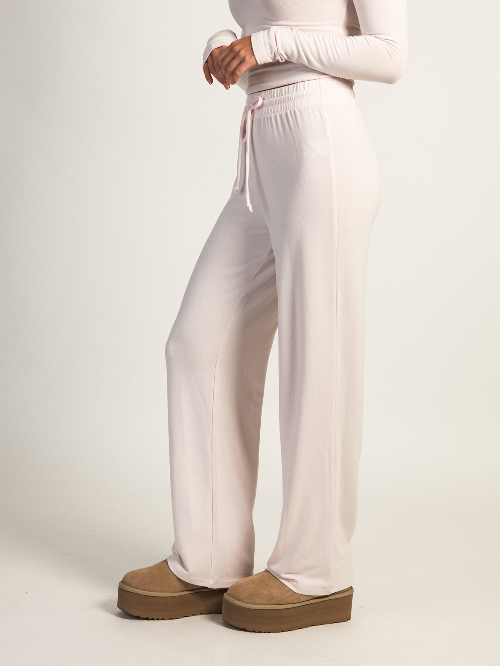 HARLOW MOLLY LOUNGE PANT - BABY PINK