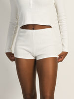 HARLOW PIA POINTELLE SHORTS - OFF WHITE