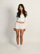 HARLOW HARLOW PIA POINTELLE DITSY SHORTS - OFF WHITE - Boathouse