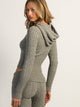 HARLOW HARLOW BROOKE CABLE KNIT SWEATER - HEATHER GREY - Boathouse