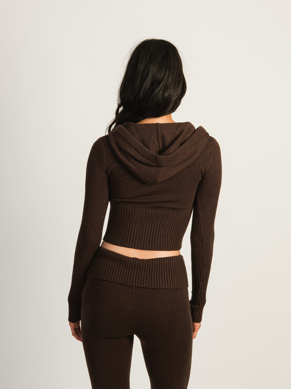 HARLOW BROOKE SWEATER - CHOCOLATE