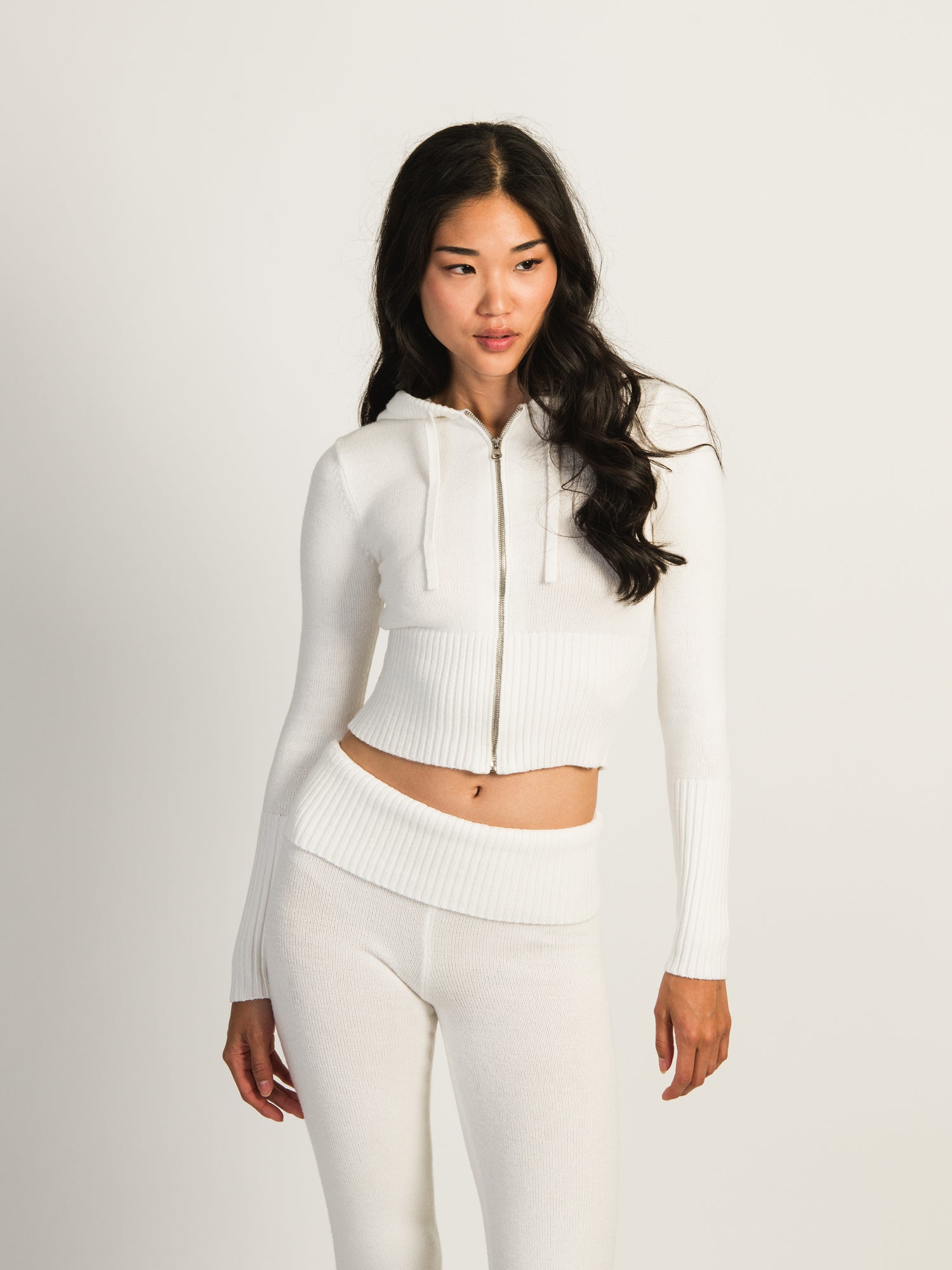 HARLOW BROOKE SWEATER - OFF WHITE CLEARANCE