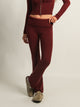 HARLOW HARLOW BROOKE FLARE PANT - BURGUNDY - Boathouse