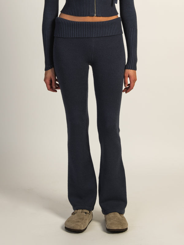 HARLOW BROOKE FLARE PANT - INDIGO
