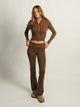 HARLOW HARLOW BROOKE FLARE PANT - LATTE - Boathouse