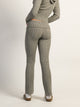 HARLOW HARLOW BROOKE CABLE KNIT FLARE PANT - HEATHER GREY - Boathouse
