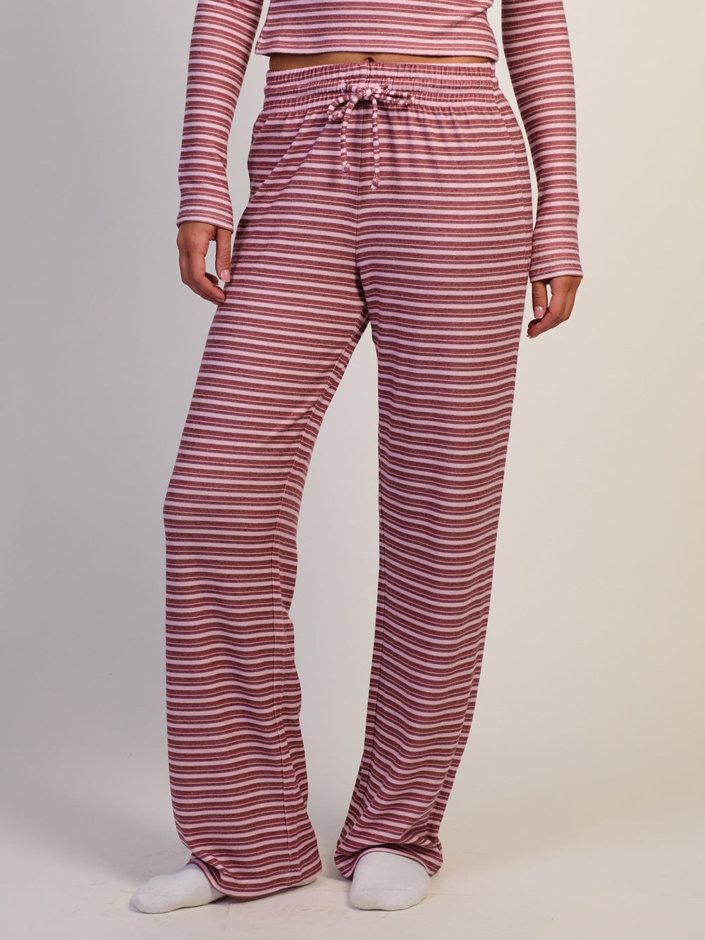 HARLOW HARLOW HOLLY PANT - BURGUNDY - Boathouse