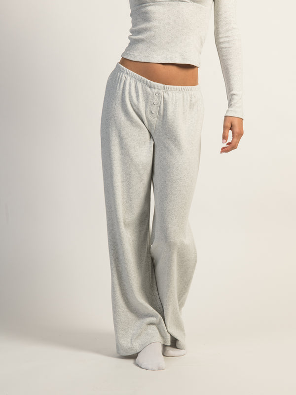 HARLOW PAYTON HEART POINTELLE PANT - CLOUD