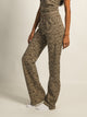 HARLOW HARLOW PAYTON PRINT JERSEY PANT - LEOPARD - Boathouse