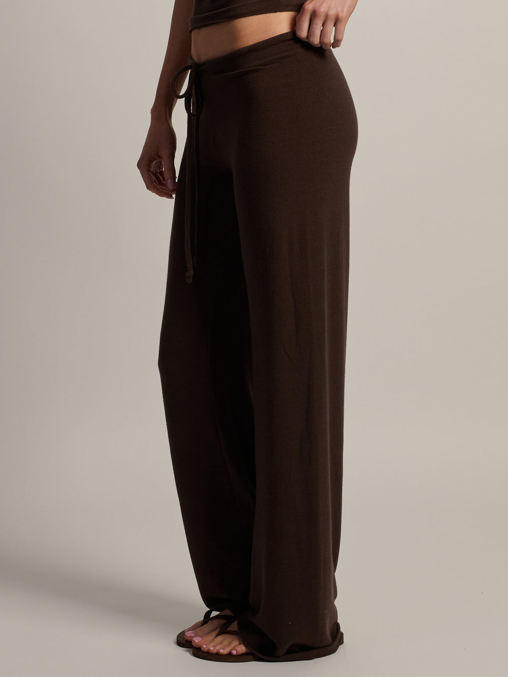 PANTALON HARLOW PENNY - MARRON