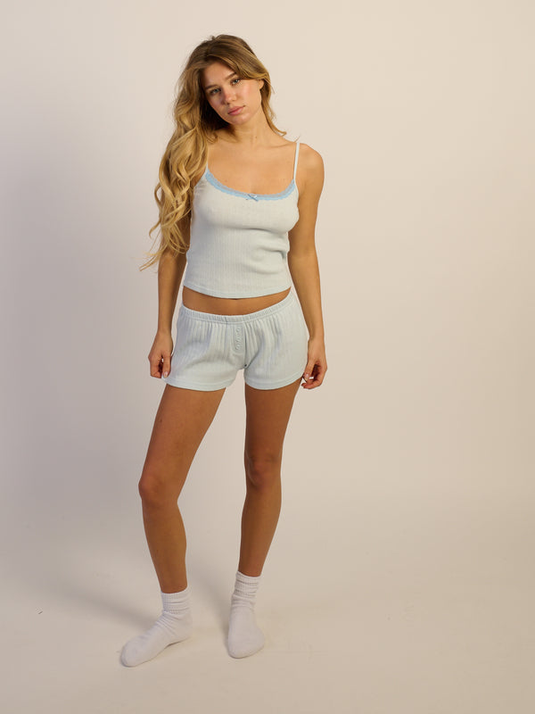 HARLOW MADELINE SHORT - BLUE