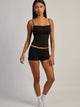 HARLOW HAILEY SHORT - BLACK