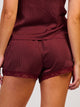 HARLOW HARLOW VIENNA SHORT - BURGUNDY - Boathouse