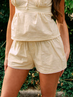 HARLOW POSIE SHORT- YELLOW